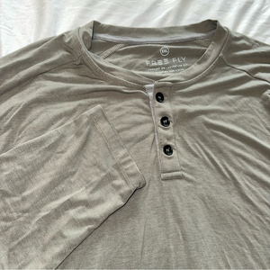 Free Fly Mens 3XL Long Sleeve‎ Brown Shirt